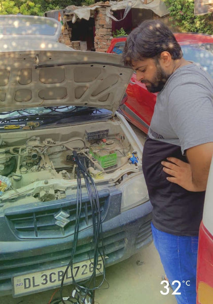 CNG Kit (Sequential type) Installation in Maruti Suzuki Alto 2011 (Type 2)