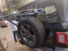 Load image into Gallery viewer, Spare Wheel Luggage Rack for Mahindra Thar
