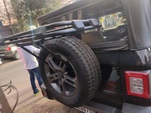 Spare Wheel Luggage Rack for Mahindra Thar