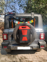 Load image into Gallery viewer, Jerry Can Stepney Wheel Mount Bracket for New Mahindra Thar 2020
