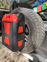 Load image into Gallery viewer, Jerry Can Stepney Wheel Mount Bracket for New Mahindra Thar 2020
