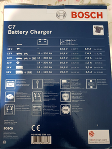 Bosch C7 Battery Charger