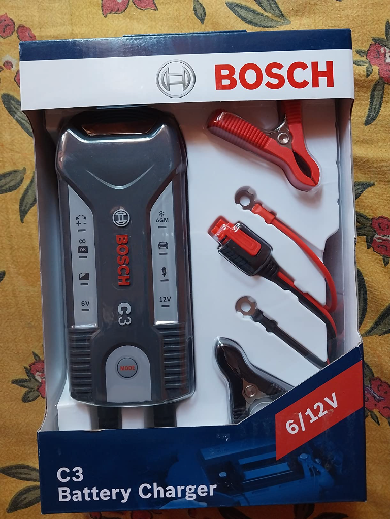 Bosch Automatic Car Battery Charger C3 - 6V-12V - Better Buys